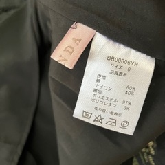 RANDA  黒レーストップスの画像