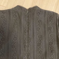 RANDA  黒レーストップスの画像