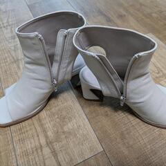 【BEAMS サンダル】ブーツサンダル(ホワイト）美品の画像