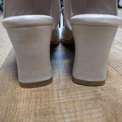 【BEAMS サンダル】ブーツサンダル(ホワイト）美品の画像