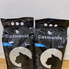 猫砂Catmania 5リットル2袋