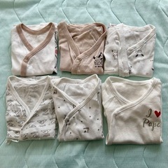 決まりました！50センチ　短肌着　6着セット