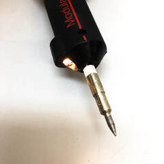 su0067　電気ドリル 4mm　MT-304 電動ドリル MODULAR TOOL KIT 4in1 穴あけ 掘削 研磨 はんだこて 電動工具 大工道具 DIY 電気ドリル 中古の画像