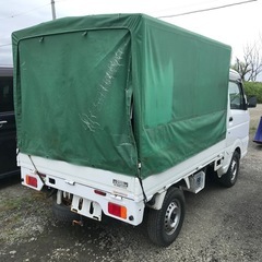 車検満タン渡し　エアコン　パワステ　H26年車　高年式　７万キロ台　SUZUKI　キャリィトラック　働く車　4WD　マニュアル　エアコンの画像