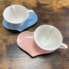 ティーカップセット　♡の画像