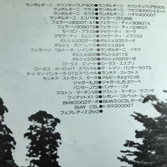 スーパーカーの写真集です。の画像