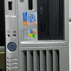 【引き取り限定】17インチモニター付き HP Compaq デス...