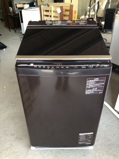 TOSHIBA　東芝　ZABOON AW-10SV8　ウルトラファインバブル洗浄W縦型洗濯乾燥機