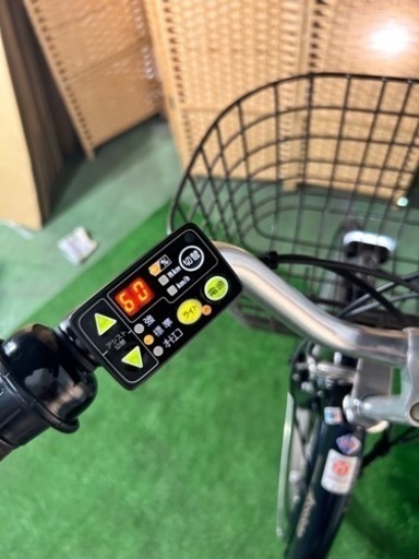 No.163 ブリヂストン 電動アシスト自転車 アシスタファイン 26型 内装3段変速 A6FC19整備済み17年モデル