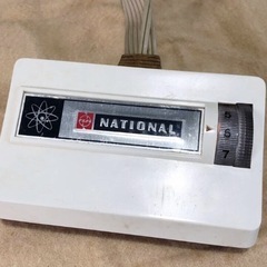 ナショナル 電子頭脳 毛布 ゆめ DB-107 ベッド毛布 電気毛布 ブランケット 稼働品 季節家電 100V ブラウン 中古 現状品 電気ひざ掛けの画像