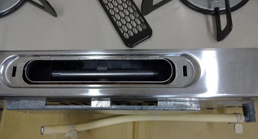 エイブイ：Rinnai ガステーブル RTS65AWK14RG-CL 都市ガス用 左強火力 2020年製