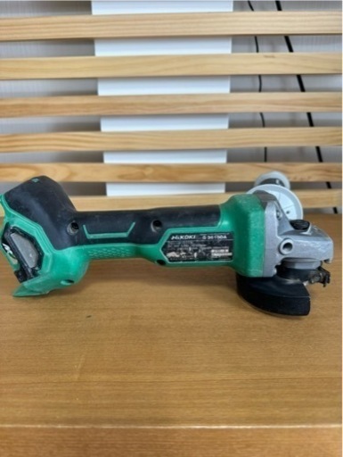 HiKOKI 100mmコードレスディスクグラインダ