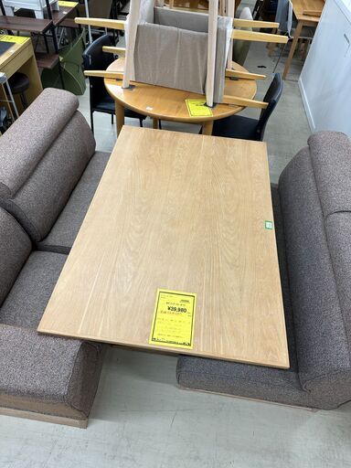 ジモティ来店特価!!　　ダイニングソファ　シギヤマ家具　　　J-0758