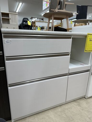 ジモティ来店特価!!　　キッチンカウンター　ニトリ　アルミナ2　　J-0759