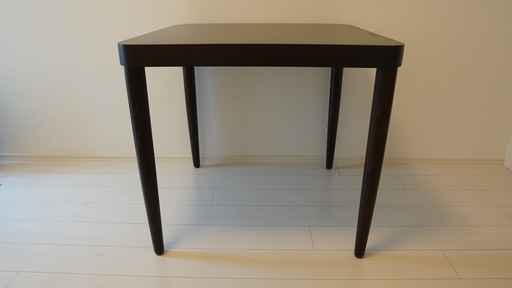 muji thonet 無印 トーネット ブナ材テーブル・Ｓ ブラウン