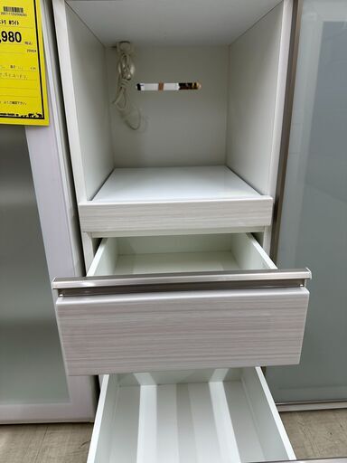 ジモティ来店特価!!　キッチンカウンター　ニトリ　ホワイト　　J-0761