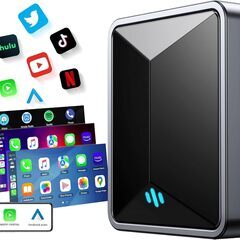 LAMTTO 2 in 1 ワイヤレス CarPlay&Andr...