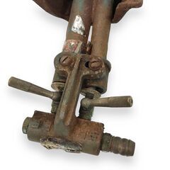 24Y481 ジ タチバナ製作所 業務用鋳物コンロ 2重 外側直径33cm 都市ガス用 厨房機器 中古品の画像