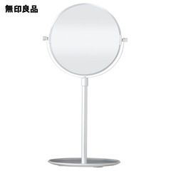 無印良品　アルミコンパクトミラー・大の画像