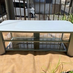 大型 テレビボード ローボード テレビ台  ガラス棚 オーディオ...