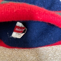 ミキハウス　ベビー帽子の画像