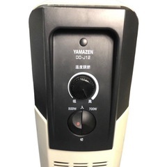 YAMAZEN 山善 オイルヒーター 2008年製 DO-J12 AC100V 暖房器具 家電 季節家電 動作確認済み ホワイト W 中古家電 コードタイプ の画像