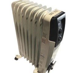 YAMAZEN 山善 オイルヒーター 2008年製 DO-J12 AC100V 暖房器具 家電 季節家電 動作確認済み ホワイト 中古家電 コードタイプ の画像