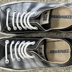 【JPN25cm・US6.5】コンバース レザー スニーカー（ロ...