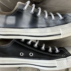 【JPN25cm・US6.5】コンバース レザー スニーカー（ローカット）の画像