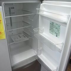 開店セール中につき、通常特価27,478円より17,500円引きの9,978円!　Panasonic　パナソニック　2ドア冷蔵庫　NR-B17AW-S　168L　ノンフロン冷凍冷蔵庫　2017年製　シルバー　（発）の画像
