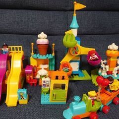 値下げ【大量】レゴデュプロ　遊園地　クリスマス