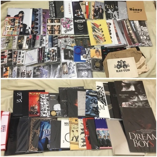 大放出！大量！KAT-TUN グッズまとめて dvd cd クリアファイル他