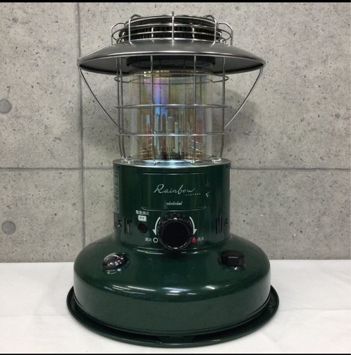 【TOYOTOMI/トヨトミ】美品 rainbow LANTERN/レインボーランタン 自然通気形開放式石油ストーブ 2022年 RL