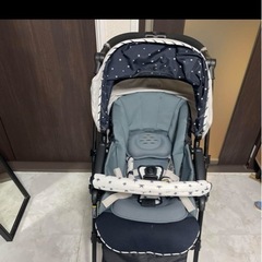 コンビ　ベビーカー　スゴカルα 4キャス　エッグショック　　の画像