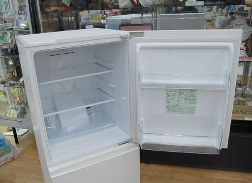 2ドア冷蔵庫 157L 2017年製 AQUA AQR-16F ホワイト系 100Lクラス 