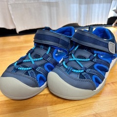 21cm 水陸両用スニーカー　アクアシューズの画像