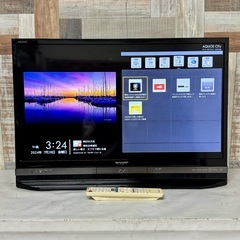 即日受渡❣️SHARP 32型 ブルーレイ内蔵 HDD1TB 内蔵省エネ 16500円