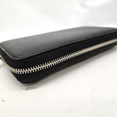 使用感少なめ レガーレ 長財布 ブラック 外箱あり レザー ラウンドファスナー Legare 札幌市 平岸店の画像