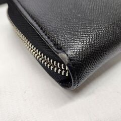 使用感少なめ レガーレ 長財布 ブラック 外箱あり レザー ラウンドファスナー Legare 札幌市 平岸店の画像