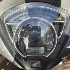 新車から一年未満　原付 スクーター ホンダ DIO110ベーシックの画像