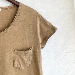 韓国ファッション Tipsy’s & Parsons  半袖　Tシャツ brown  の画像