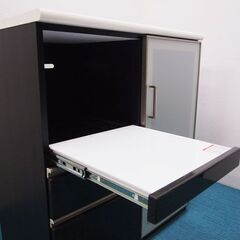 良品 キッチンカウンター ニトリ Nポスティア 90 幅90×奥行50×高さ101cm (FA23)の画像