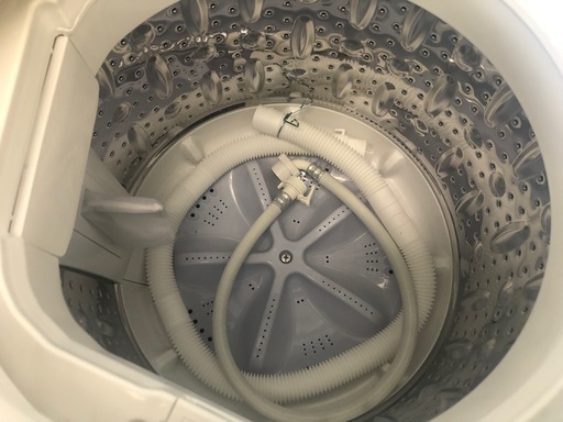 K057★2022年製SHARP製4.5㌔洗濯機★6ヶ月保証付き★近隣配送・設置可