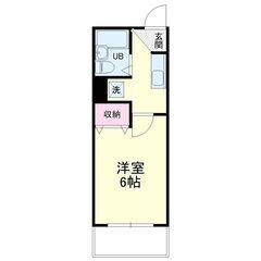 🍍睦町ハイツ205号室🍍⭐オンライン内覧・Web申込受付中⭐来店不要でご契約OK👌😲✨仲介手数料無料✨敷金・礼金なし（0円・ゼロ）物件✨初月お家賃0円！🐶ペット（小型犬・猫）飼育可！★間取り1K（洋室6帖、K3帖）★お家賃21,000円★駅近物件✨✨ - 袋井市