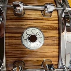 スネア ゼブラマホガニー SAKAE 14×5.5の画像