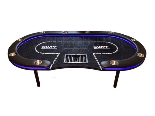 激レアWPT仕様！ポーカーテーブル10人バカラ ブラックジャック 引取用お得商品 激レアWPT仕様！ポーカーテーブル10人バカラ ブラックジャック