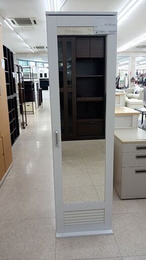 ★ジモティ割あり★  シューズラック 白 H160×D35×W45 クリーニング済み TJ7587