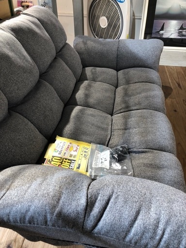 配達可【2人掛けソファー】クリーニング済み【管理番号12607】