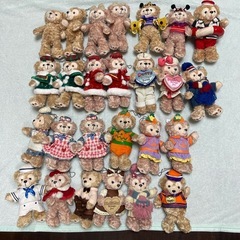 ダッフィー ぬいぐるみバッチ まとめ売り