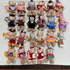 ダッフィー ぬいぐるみバッチ まとめ売り